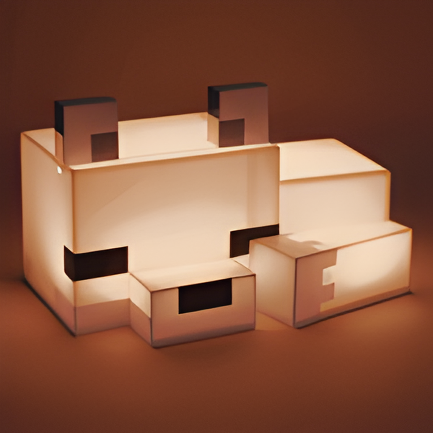 MCFoxLamp™ Night Light Soft Orange Glow